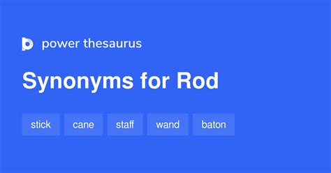 rod synonym|hypernym of rods.